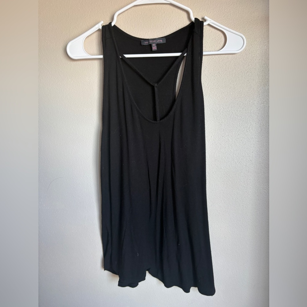 $1.00 🎉West Coast Love Black Tank Top
